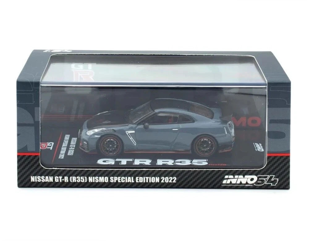 Inno64 1:64 Nissan GT-R R35 Nismo Special Edition 2022 Stealth Gray