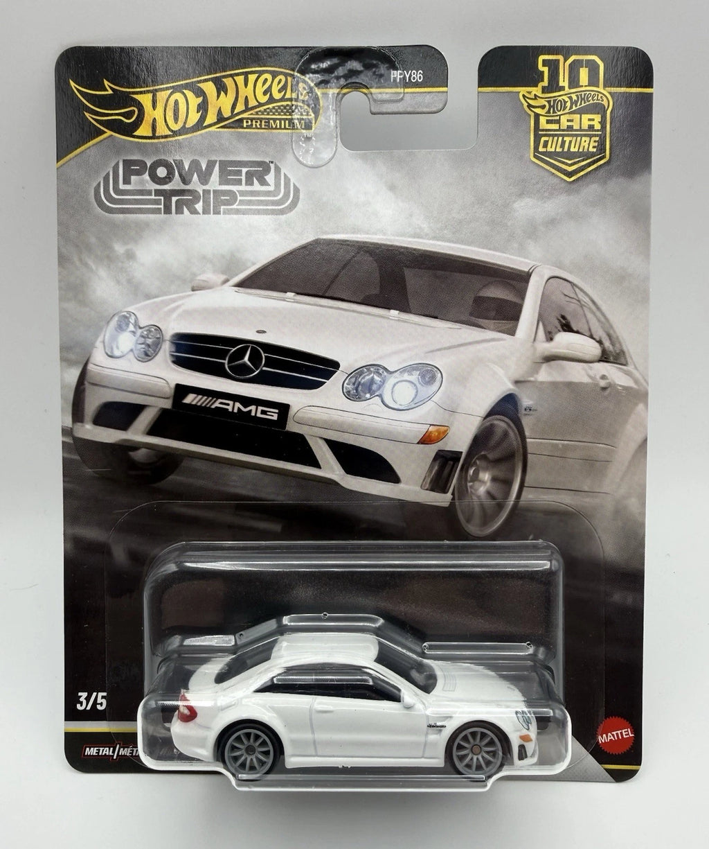 HOTWHEELS Mercedes-Benz CLK 63 AMG Black Series Power Trip 2008 PREMIUM