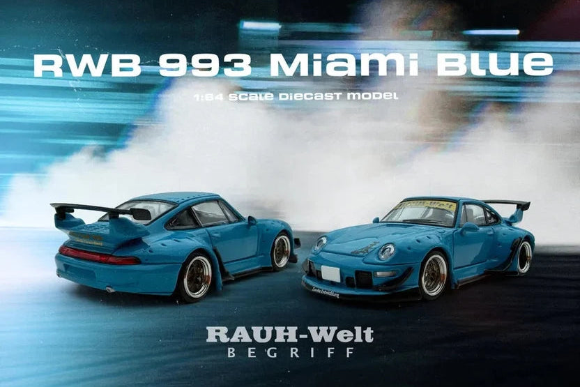 MODEL MODEL 1/64 RWB 993 CELESTE