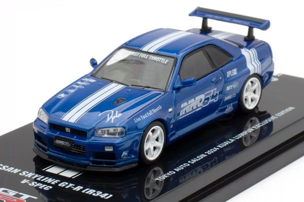 INNO 64 NISSAN SKYLINE GT R34 V-SPEC TOKYO AUTO SALOM 2024