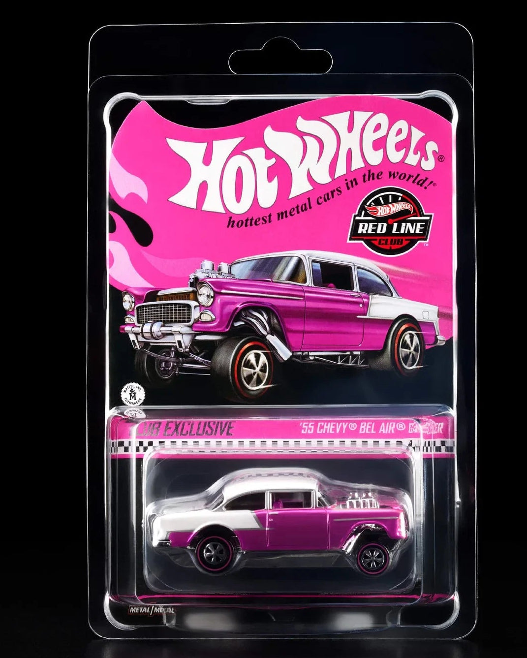 HOTWHEELS RLC 55 CHEVY BEL AIR GASSER