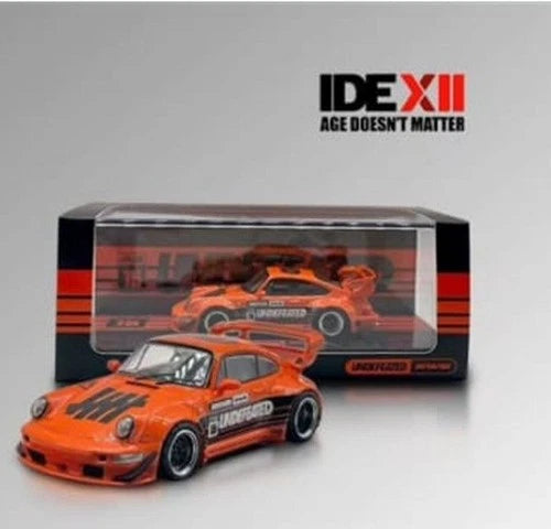 INNO64 Porsche 964 RWB Undefeated Orange IDE 2025