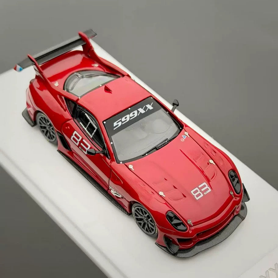 SK MODEL 1/64 FERRARI 599XX EVO #83 ROJO