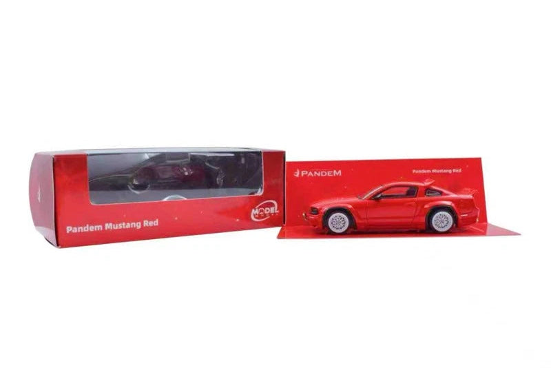 MODEL MODEL 1/64 MUSTANG PANDEM ROJO
