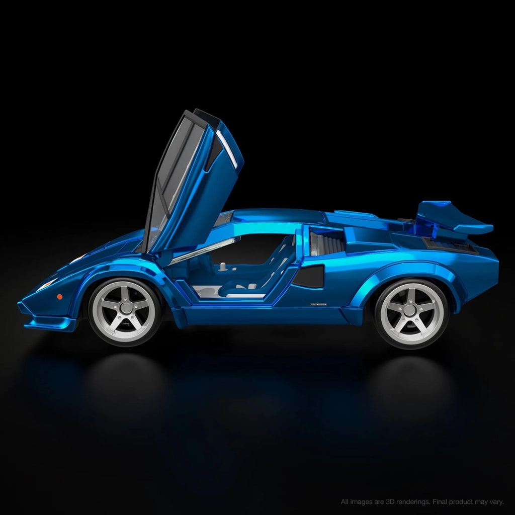 RLC sELECTIONs ’82 Lamborghini Countach LP 500 S AZUL Collectible Diecast