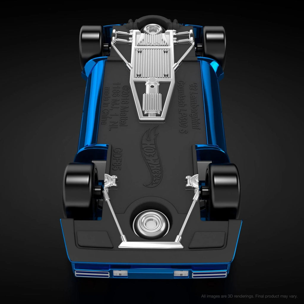 RLC sELECTIONs ’82 Lamborghini Countach LP 500 S AZUL Collectible Diecast